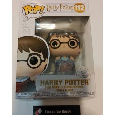 Minor Box Damage Funko Pop! Harry Potter 112 Harry Potter Cloak Wizarding World Pop Vinyl FU48063